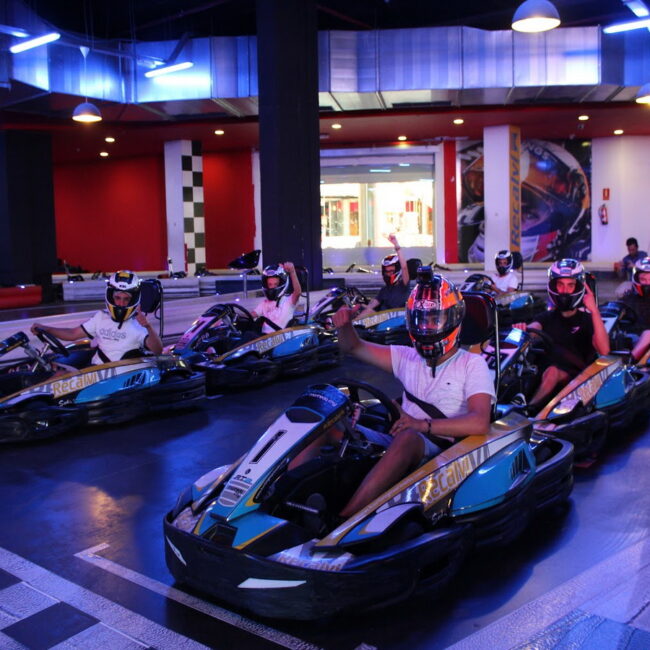 Karts en A Coruña. Centro Comercial Marineda City. Centro ciudad Coruña. Galicia