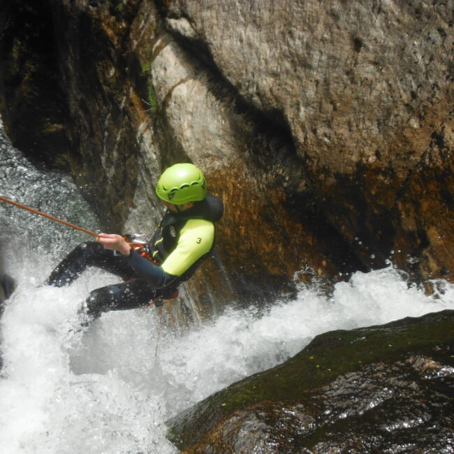 Barranquismo río Cortella. A Cañiza. Melón. Ourense. Galicia