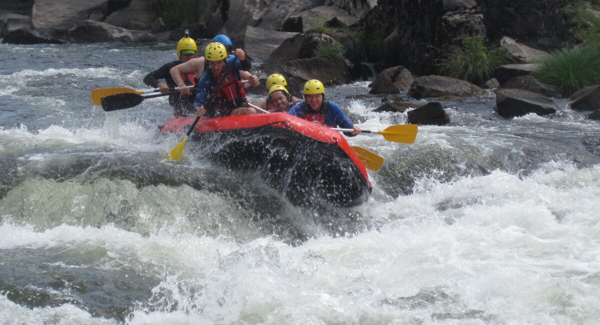 Rafting en el río Ulla