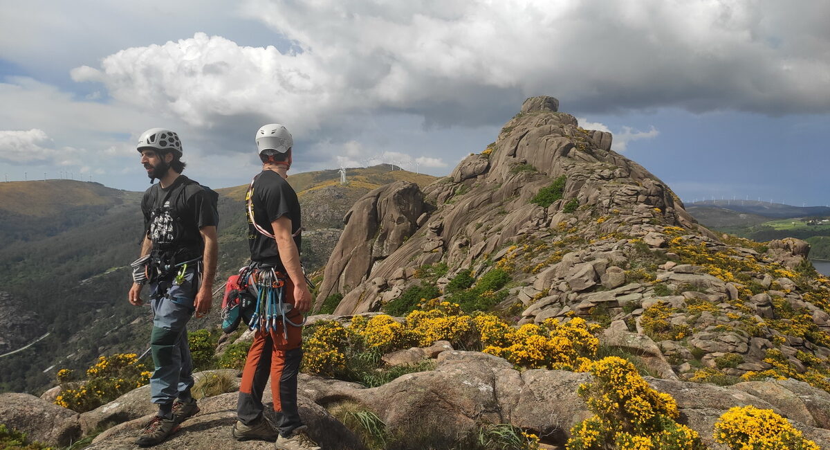 Escalada en Monte Pindo. Ézaro. A Coruña. Costa da Morte